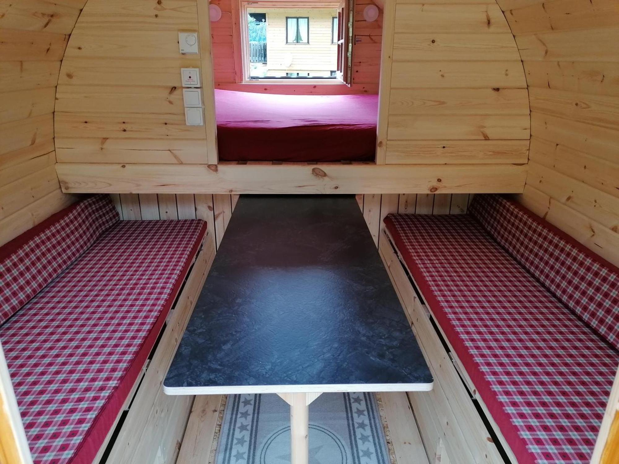 Schlaffass Wolpertingerhöhle Campingplatz